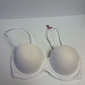 Arizona Body White Strapless Bra 34C